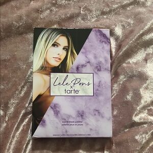 Tarte Eye & Cheek Palette with Purple Marble Design